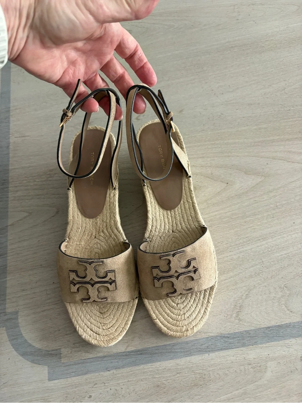Tory Burch Women's Ines Espadrille Wedge Sandals